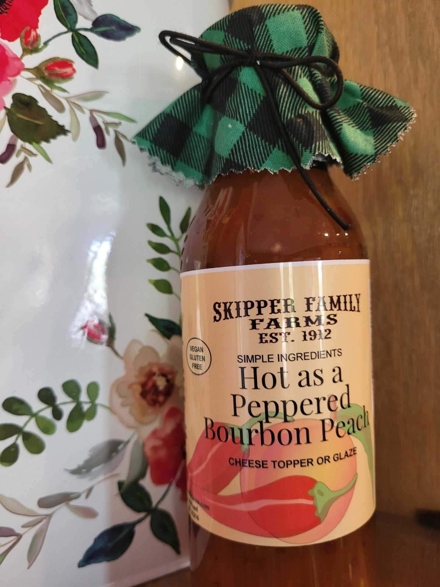 Hot as a Peppered Bourbon Peach