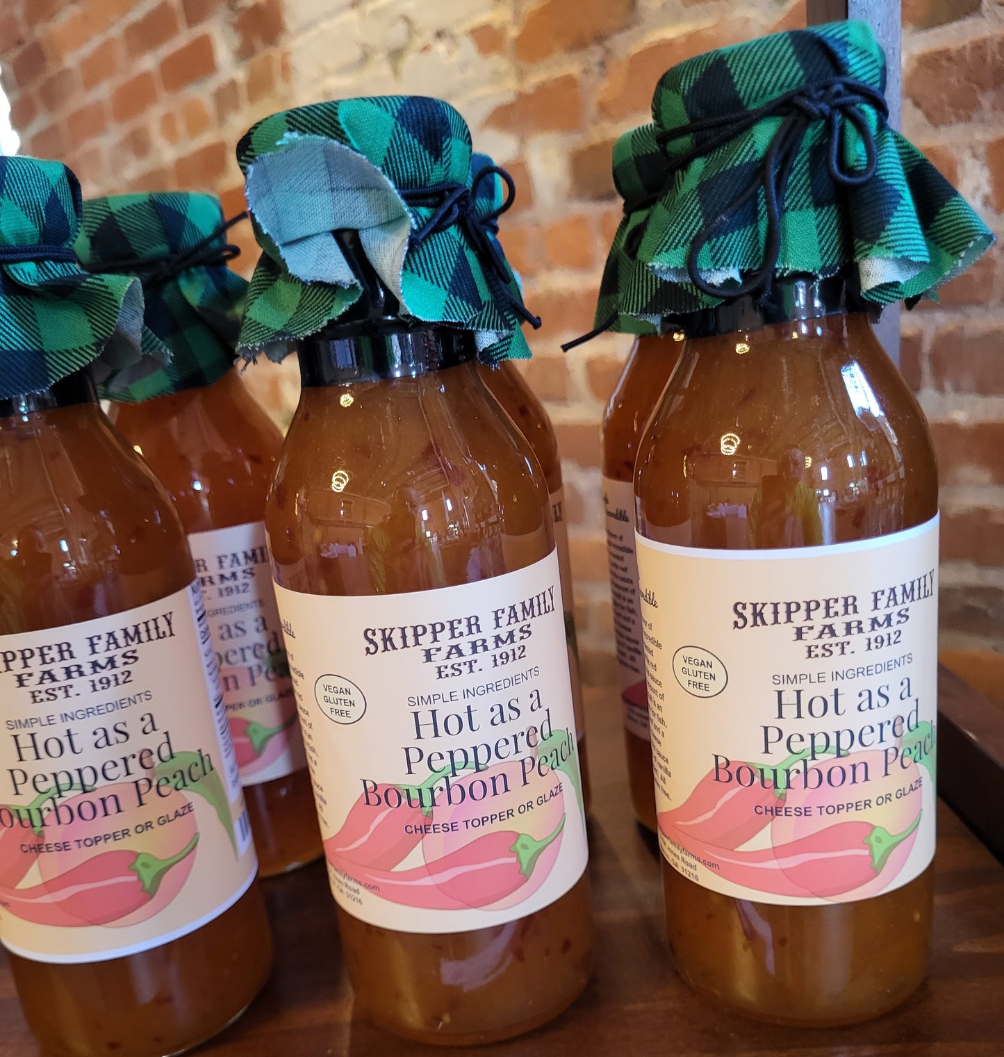 Hot as a Peppered Bourbon Peach