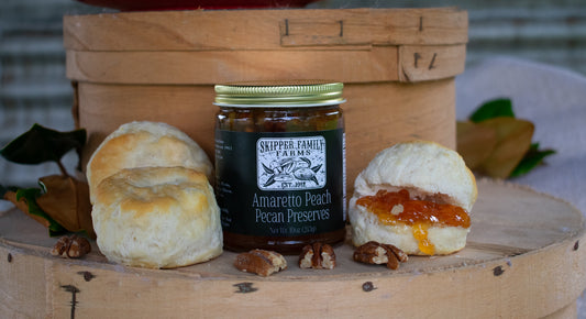 Amaretto Peach Pecan Preserves
