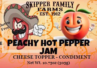 Peachy Hot Pepper jam